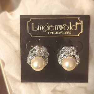 VTG Pearl Rhinestone ears